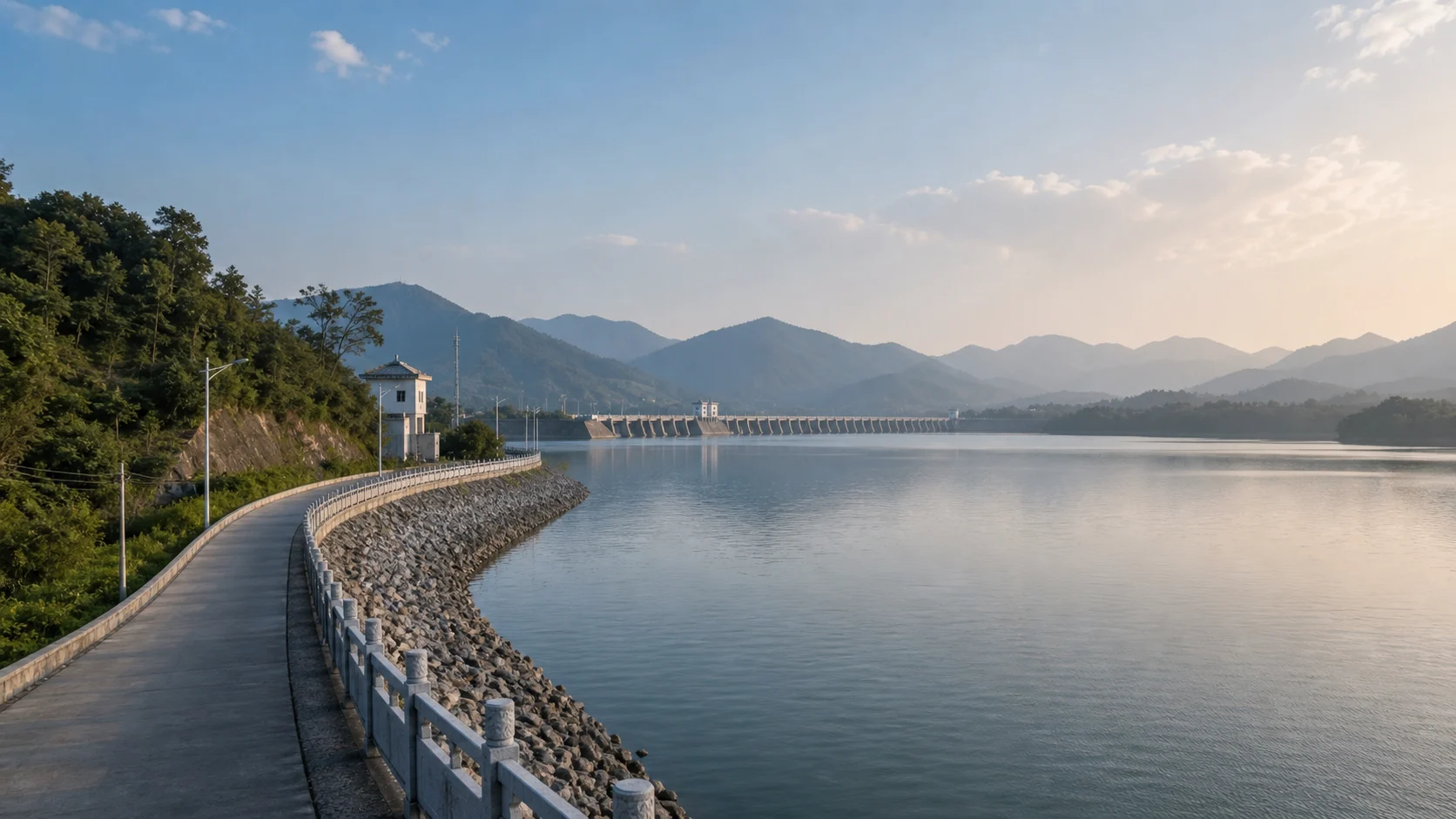 水库与湖泊监测场景图